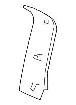 64124AG01AJC - Body: Seat Back Panel for Subaru: Legacy, Outback Image