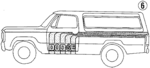 4161019 - Body: Stripe Tape for Dodge: Ramcharger Image