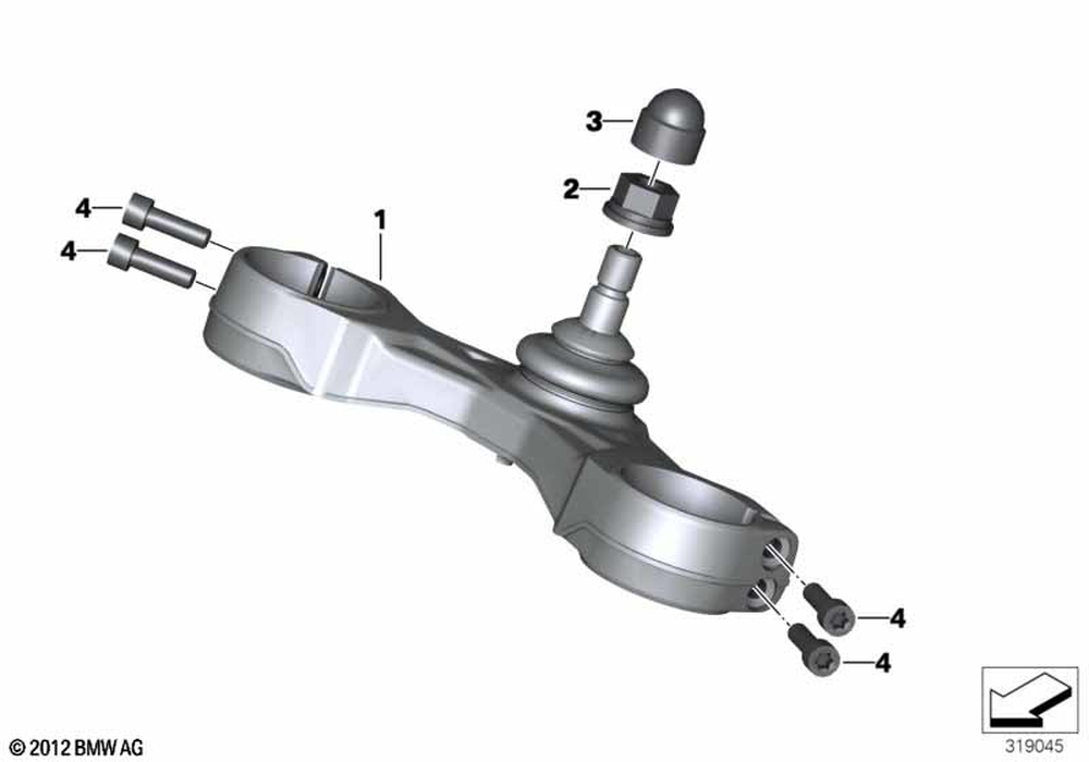 61318549997 - Combination Switch Left 2012-2021 BMW-Motorrad