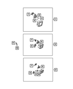 68376506AA - Electrical: Taillamp Wiring, Right for Mopar Image