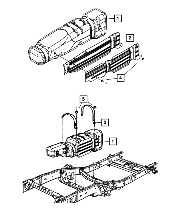 68242021AC - Fuel: Fuel Tank for Mopar Image