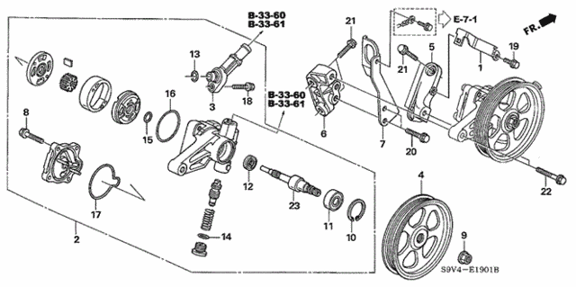 P.S. Pump - Bracket ('05-) for 2007 Honda Pilot #0