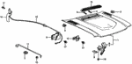 63110634674Z - : Hood, Engine for Honda Image