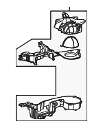 68000494AA - HVAC: Housing Assembly for Chrysler: 300 | Dodge: Charger, Magnum Image