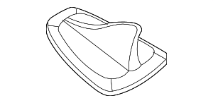 28228JA00B - : Satellite Antenna Cover for Nissan: Altima, Armada, Frontier, Maxima, Pathfinder, Quest, TITAN, Xterra Image