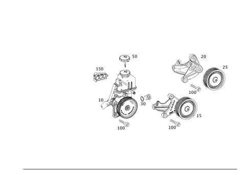 Power-Steering Pump for 2016 Mercedes-Benz E250 #0