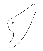 83392J3000 - Body: Water Shield for Hyundai: Veloster, Veloster N Image