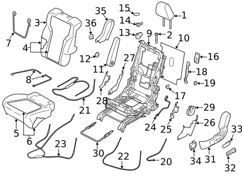 Second Row Seats for 2023 Subaru Ascent #2