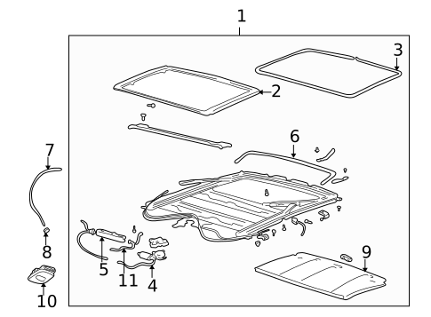 Sunroof for 2001 Buick Century #0