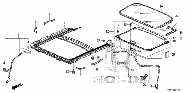 Sliding Roof for 2016 Honda CR-V #0