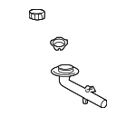 99752860500 - Body: Filler Neck for Porsche: 911, Boxster, Cayman Image