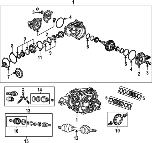 Propeller Shaft for 2014 Chevrolet Corvette #0