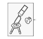 815213NB00 - Body: Cylinder &amp; Keys for Kia: Telluride Image
