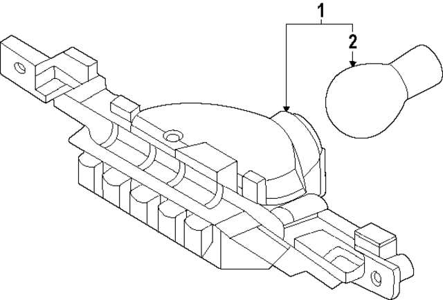 924A5GG020 - : Backup Lamp Assembly for Kia Image
