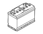 915089K - : Vehicle Battery for Audi: A4, A4 allroad, A4 Quattro, A5, A5 Quattro, A6, A6 allroad, A6 Quattro, A7 Quattro, A7 Sportback, A8 Quattro, allroad, Q5, Q7, R8, RS5, RS6, RS7, S4, S5, S6, S7, S7 Sportback, S8, SQ5, TT Quattro, TTS Quattro Image