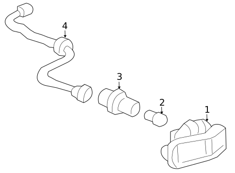 Side Repeater Lamps for 2005 Honda Civic #0