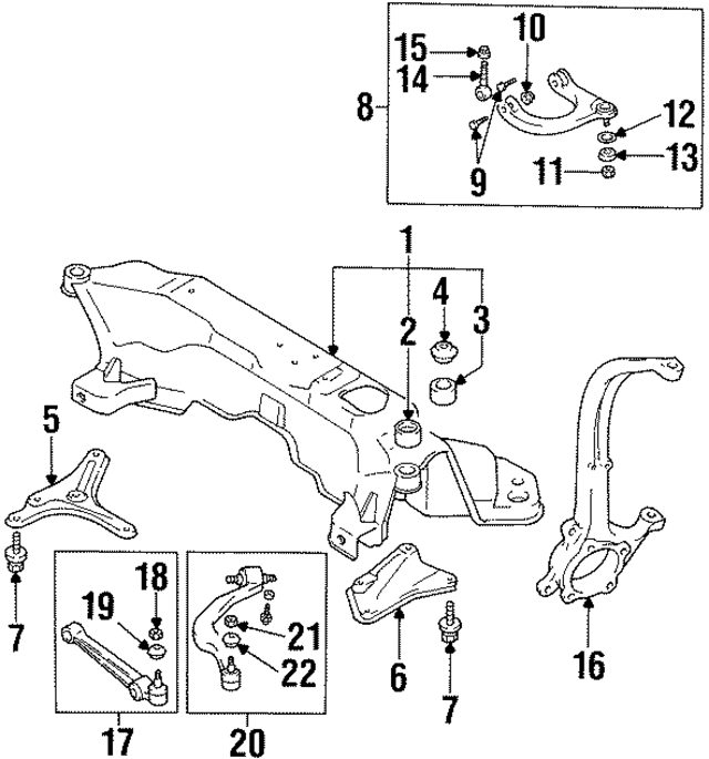 MR316475 - Body: Engine Cradle for Mopar Image