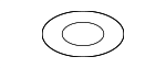 95810453600 - Engine: Filler Pipe Lower Seal for Porsche Image