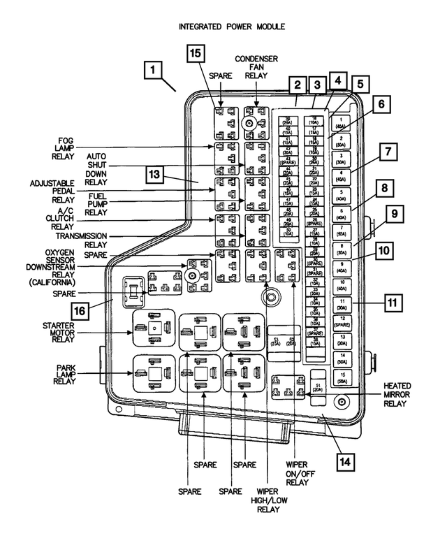 R8089322AG - Electrical: Totally Integrated Power Module, Remanufactured for Mopar Image image