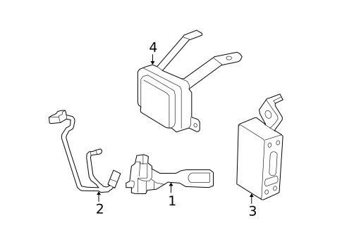 Cruise Control System for 2009 Lexus IS250 #0