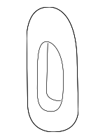 22602300 - Body: Door Check Grommet for Chevrolet: Classic, Malibu | Oldsmobile: Alero, Cutlass | Pontiac: Grand Am Image