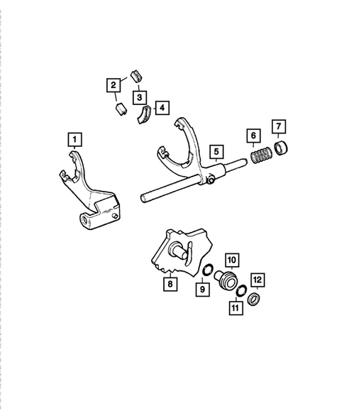 Fork and Rails for 2010 Dodge Ram 2500 #0