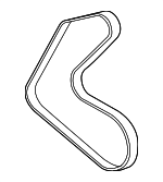 C2D39175 - Cooling System: Drive Belt for Jaguar Image