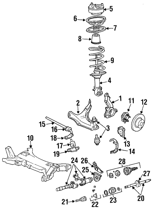 5212961 - Suspension: Bearing Assembly for Mopar Image