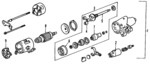 31215PY3004 - : Gear Set for Acura Image