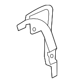 4H0813673D - Body: Drip Channel Reinforcement for Audi: A8 Quattro, S8 Image