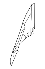 4H0813533TA - Body: Front Plate for Audi: A8 Quattro, S8 Image