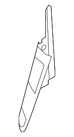 4H0809342TA - Body: Filler Plate for Audi: A8 Quattro, S8 Image