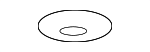 C2S39739 - Body: Rear Roof Panel Nut for Jaguar Image