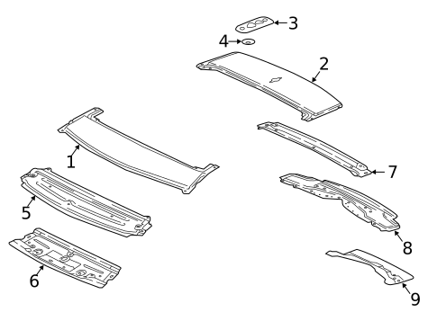 Roof & Components for 2017 Jaguar F-Pace #0