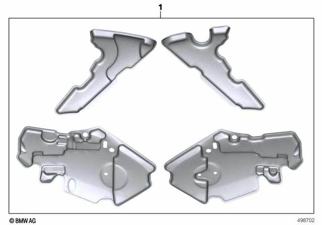 46638551343 - Body Equipment: Acoustic Package - 2 for BMW-Motorrad Image image
