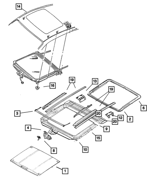 Sunroof for 2004 Dodge Neon #0