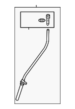 79115607BC - Engine: Tube Assembly for Audi: A8 Quattro, RS7, S6, S7, S8 Image