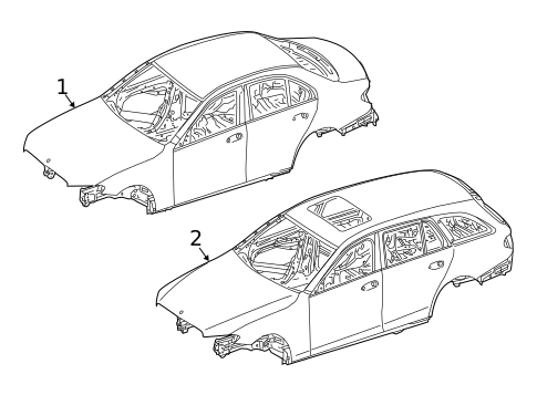 Body Shell for 2019 Mercedes-Benz E300 #0