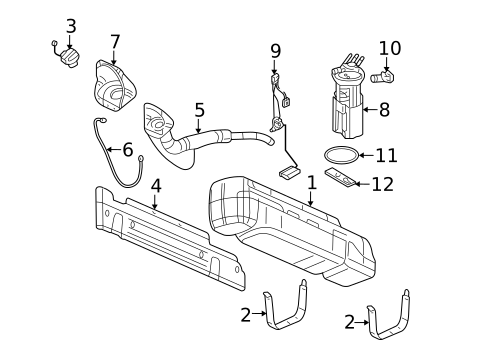 Senders for 2007 Chevrolet Silverado 1500 Classic #1