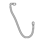 25977934 - Body: Body Electrical Ground Strap for Chevrolet: Silverado 1500, Silverado 1500 Classic, Silverado 2500, Silverado 2500 HD, Silverado 2500 HD Classic, Silverado 3500, Silverado 3500 Classic, Silverado 3500 HD | GMC: Sierra 1500, Sierra 1500 Classic, Sierra 2500, Sierra 2500 HD, Sierra 2500 HD Classic, Sierra 3500, Sierra 3500 Classic, Sierra 3500 HD Image