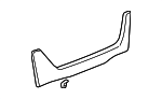 25717755 - Body: Tail Panel Trim for Pontiac: Bonneville Image