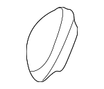 25720849 - Body: Hole Cover for Buick: LeSabre | Oldsmobile: Aurora | Pontiac: Bonneville Image