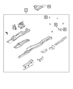 6104962AA - Body Sheet Metal Except Doors: Screw for Mopar Image