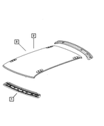 68037856AA - Body Sheet Metal Except Doors: Roof Panel for Mopar Image image