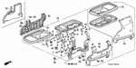 81174S9AJ01 - Interior/Bumper: LINK, A for Honda Image