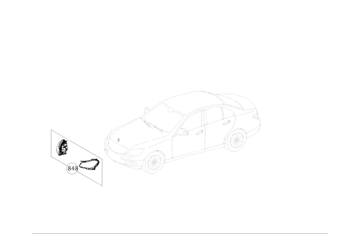 Lamp Unit for 2010 Mercedes-Benz C300 #0
