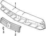 22530827 - Body: Header Panel for Oldsmobile: Firenza Image