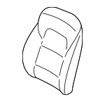 88450D9110 - Body: Seat Back Pad for Kia: Sportage Image