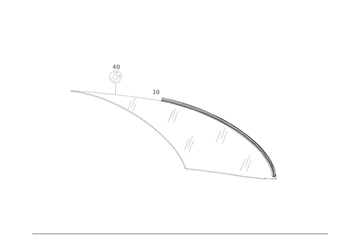 Rear Window for 2023 Mercedes-Benz CLS450 #0