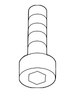 N91000002 - Suspension: Track Bar Screw for Audi: A5, A5 Quattro, S5 Image